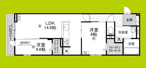 D&amp;rsquo;Sophia 間取り図