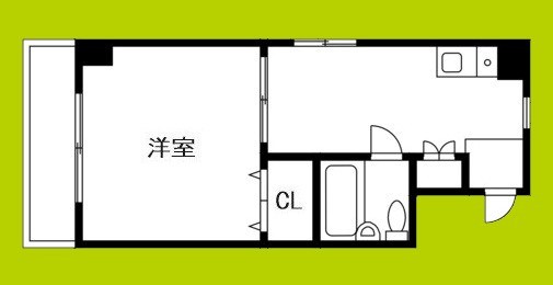 デイズ境川 間取り図