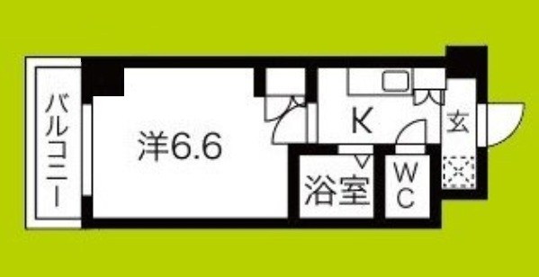 ドミール桜川Ⅱ 間取り