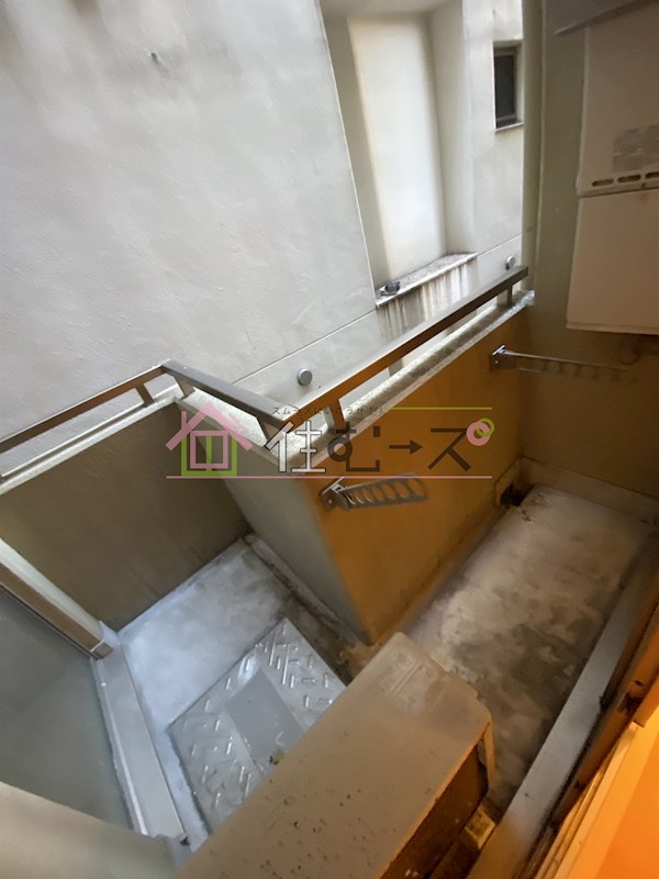 エクセレント大国町 ベランダ