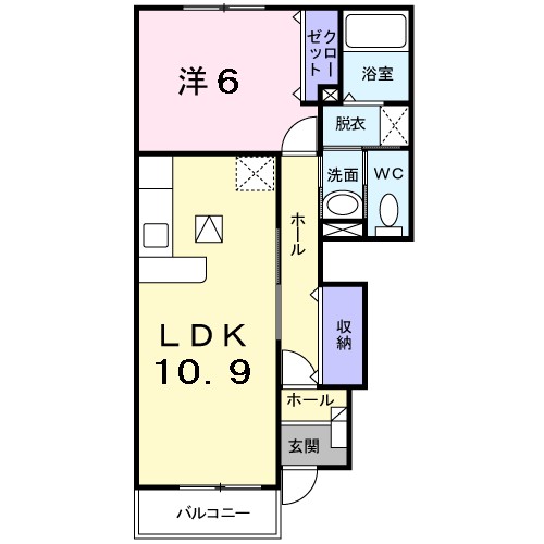 ウエストスクエアＢ棟 間取り