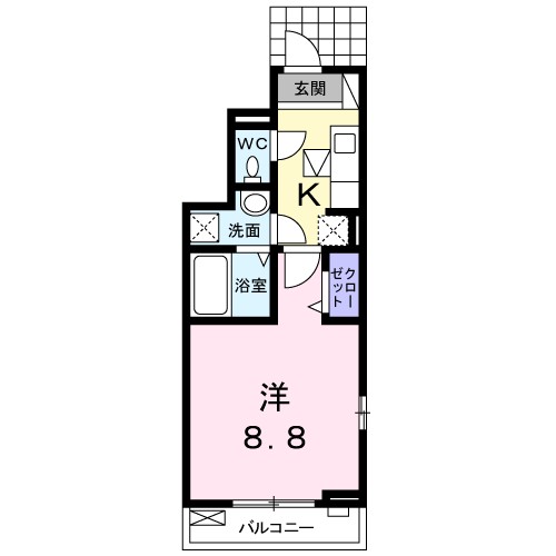 カーサ忍ヶ丘 間取り