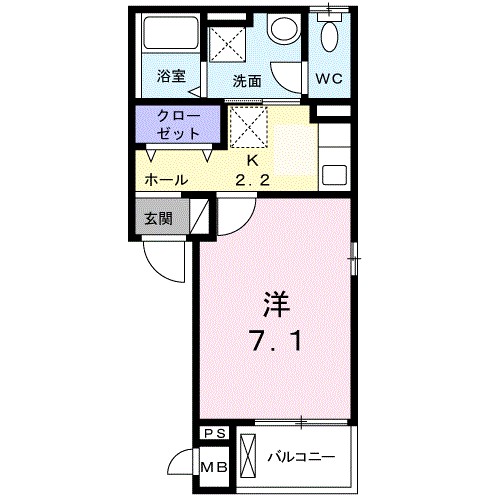 メゾン－６ 間取り