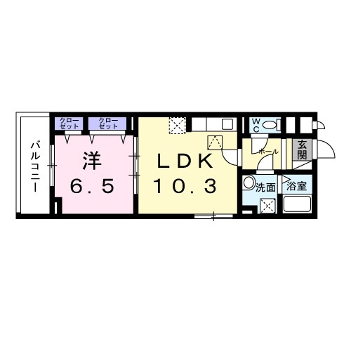 ハイダウェイホーム茨木 間取り