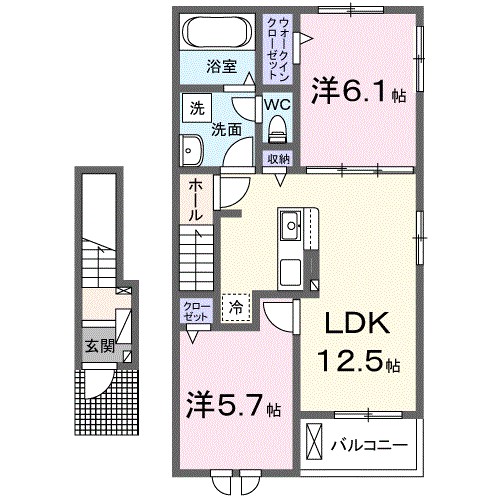 ヴェルデ　ブリッサ　Ⅲ 間取り