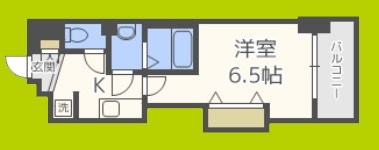 Luxe難波西Ⅰ 間取り