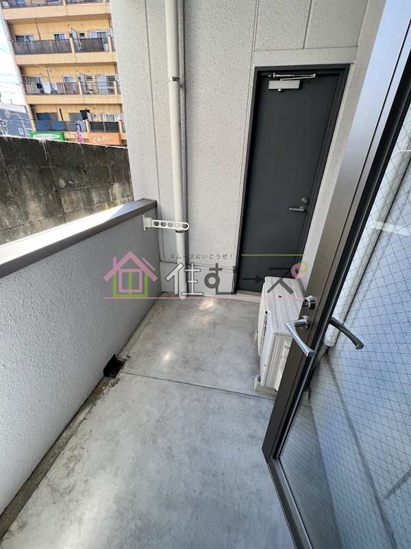 グランエクラ天下茶屋 ベランダ