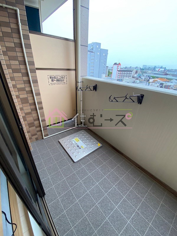 Luxe難波西Ⅰ ベランダ