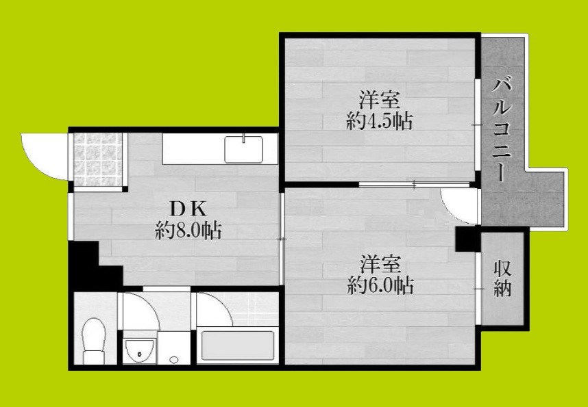 ローズハイツ 間取り