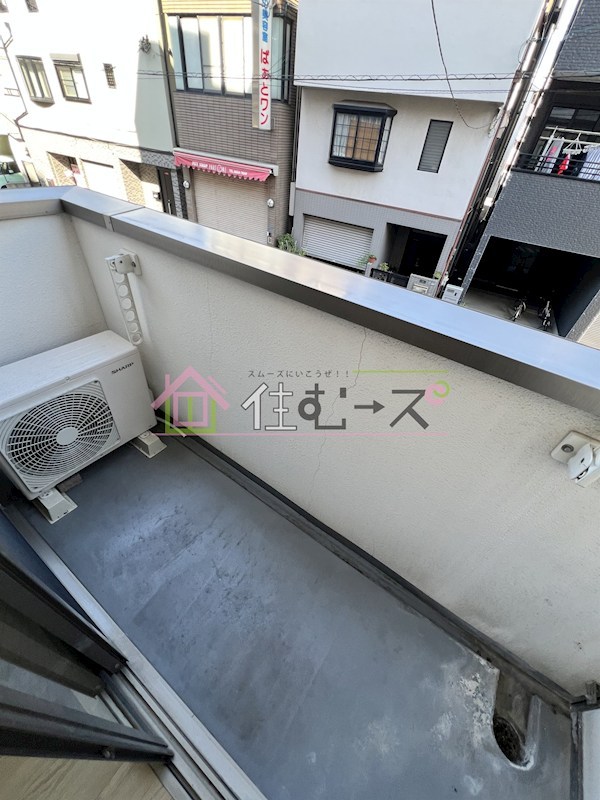 グランエクラ岸里 ベランダ