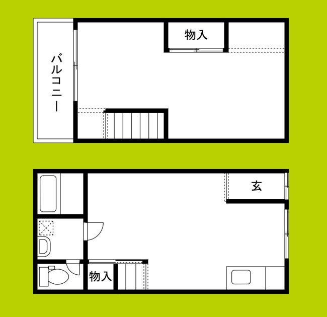 住之江区柴谷戸建 間取り