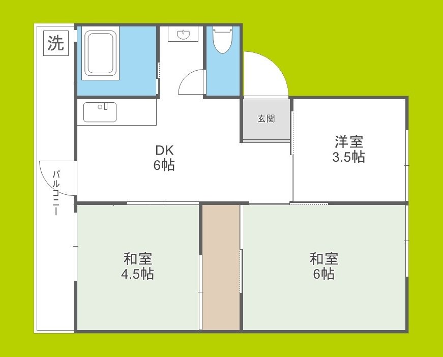 シャトーポール3 間取り