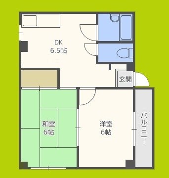 パレ岸里 間取り