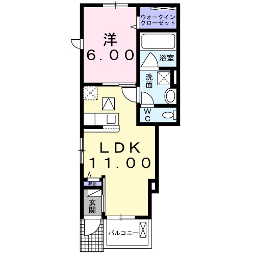 パール・トゥ・シャイン恵梨 間取り