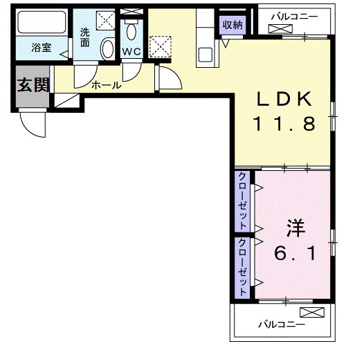 ロンガ　ヴィータ和泉Ⅱ 間取り