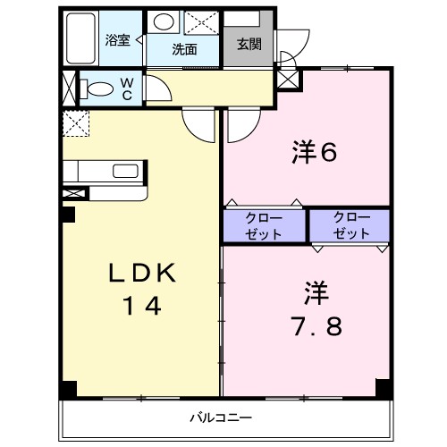 ヴィオレ山水 間取り