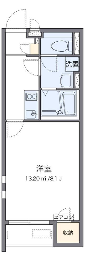 クレイノ式内 間取り