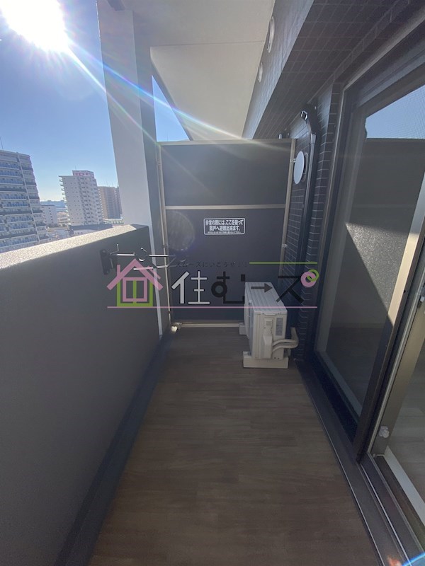 ファステートNAMBA華月 ベランダ