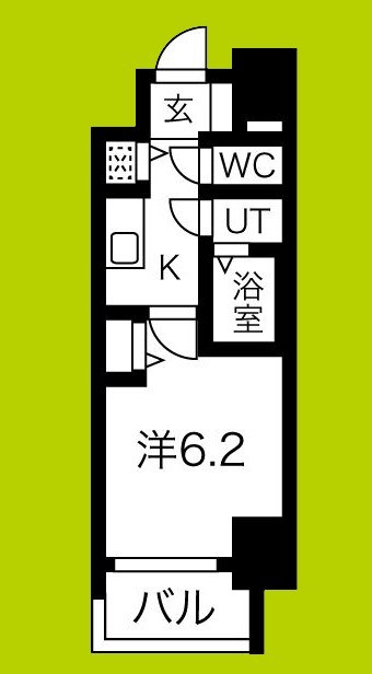ファステート大阪ドームシティ 間取り
