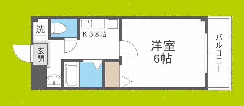 プレミアム新福島 間取り