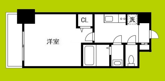 スワンズシティ大阪クレアスト 間取り図