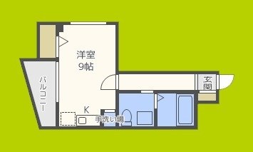 ブルービー玉造 間取り