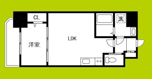 スワンズシティ大阪クレアスト 間取り図