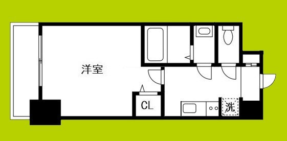 スワンズシティ大阪クレアスト 間取り図