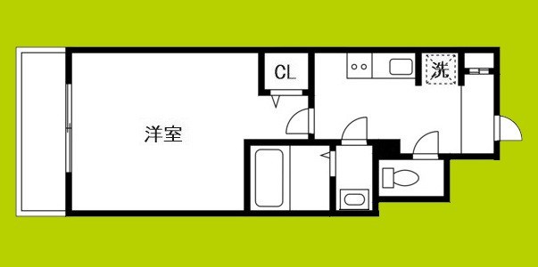 スワンズシティ大阪クレアスト 間取り図