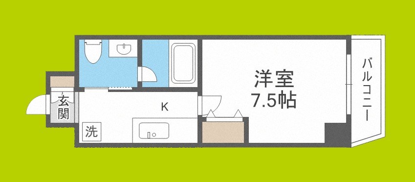 GOTTS大今里 間取り