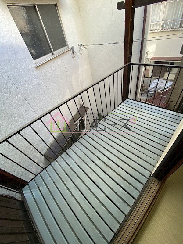 大開一戸建住宅 ベランダ