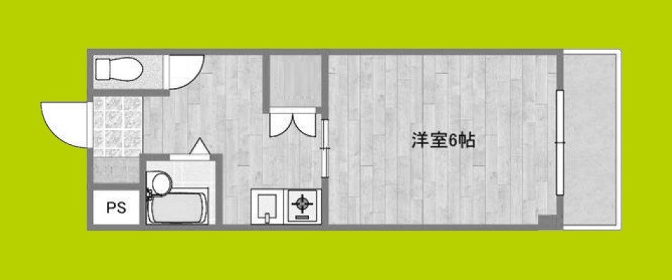 TAIHO メゾン大今里 間取り