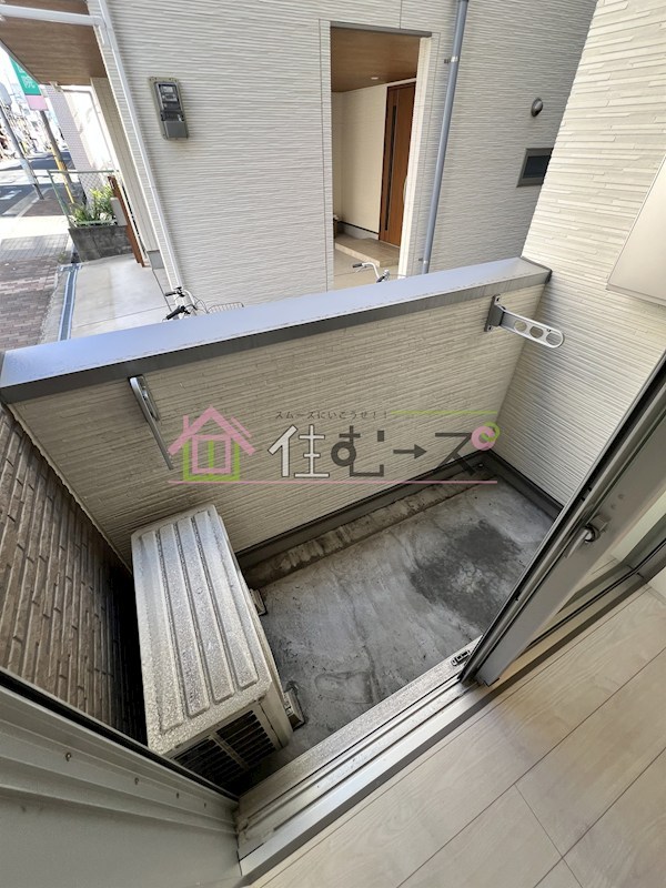 ハーモニーテラス新今里V ベランダ