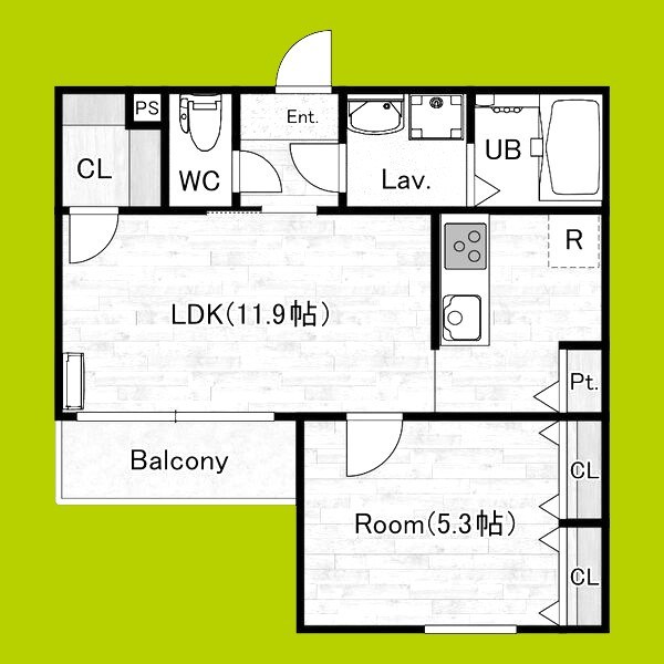 シエーナ楠葉ジェミオス 間取り