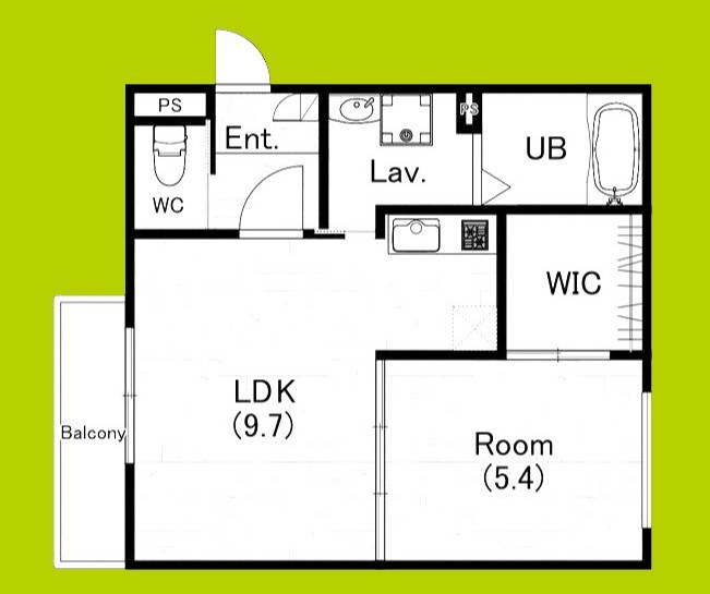 オガールコートナカモズ 間取り