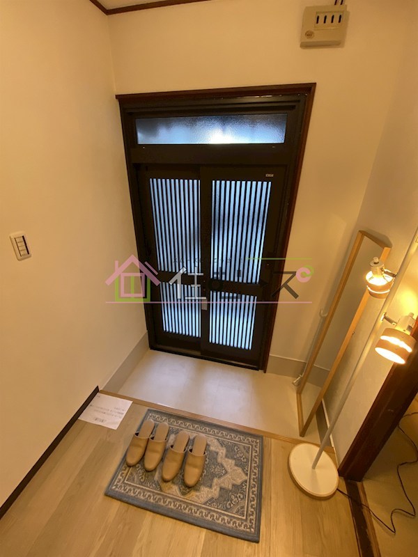 姫島4戸建て 玄関