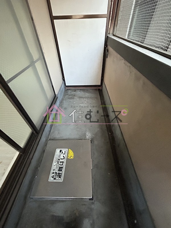 ラパンジール恵美須Ⅲ ベランダ