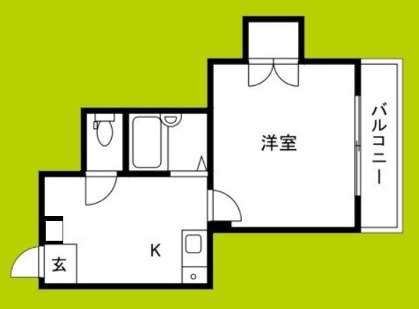 ラパンジール恵美須Ⅲ 間取り