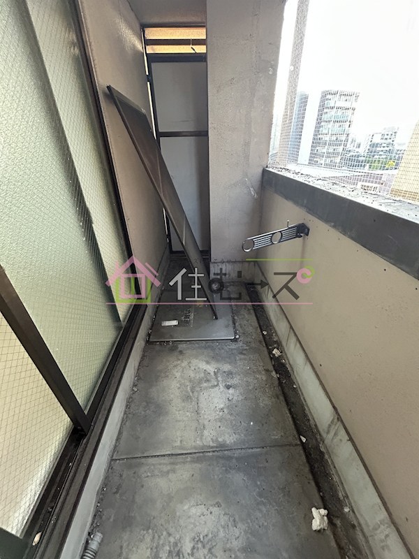 ラパンジール恵美須Ⅲ ベランダ