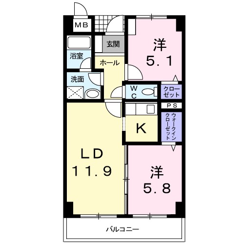 グラディート 間取り