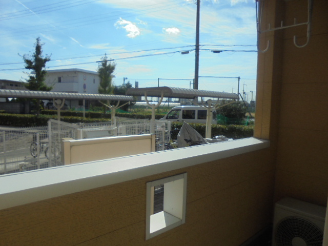 エレガントカーサＢ棟 ベランダ