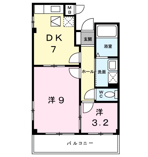 メゾンピュア 間取り