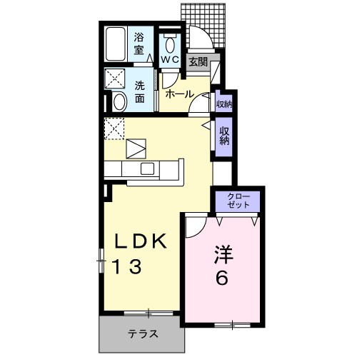 メゾフォルテⅢ 間取り