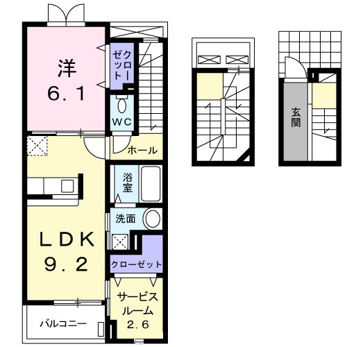 アルファコート 間取り