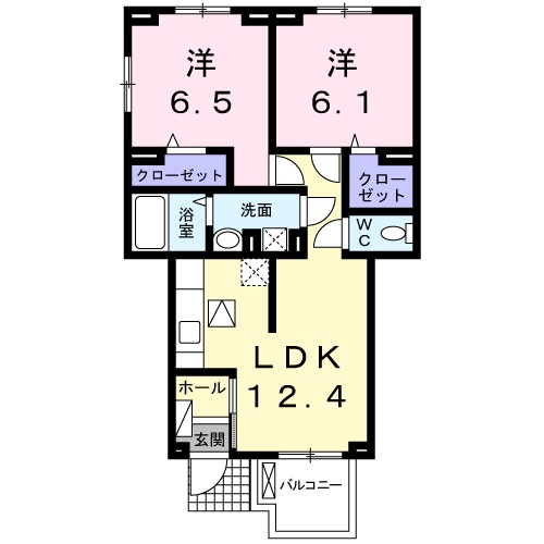 Ｙシャトレーヌ 間取り