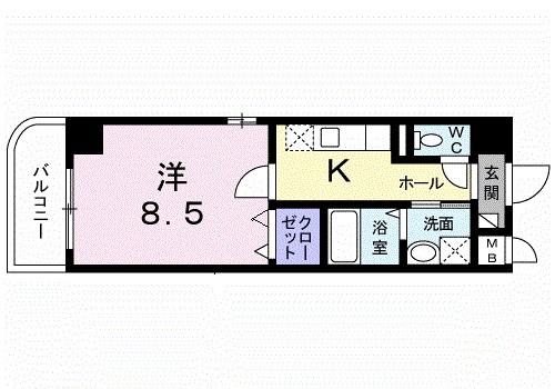 ジェルメ 間取り