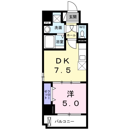 クリム岸里 間取り