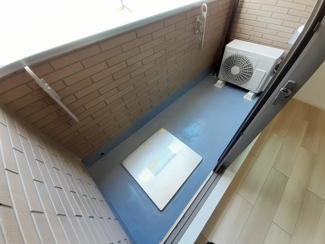 ハイツ　ユベーレン ベランダ