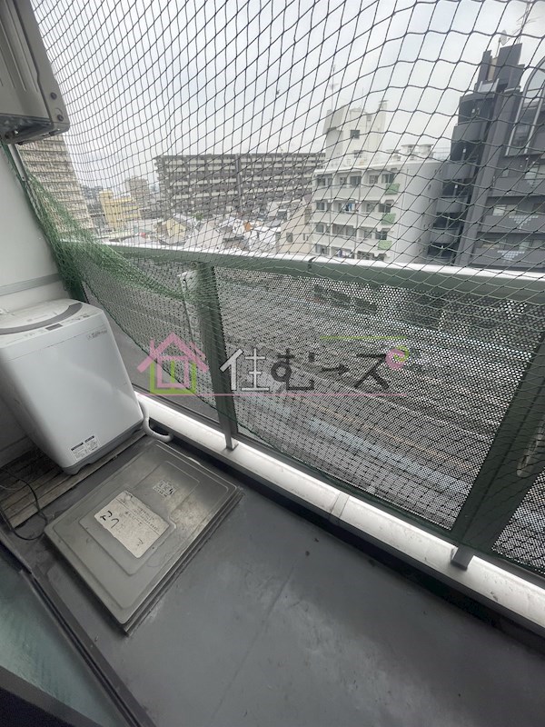 グローハイツ松崎町 ベランダ