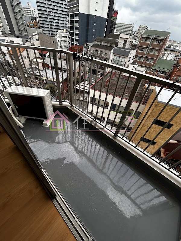 フィオーラマンション天王寺 ベランダ